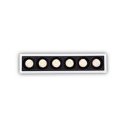 Faretto Ad Incasso Contemporaneo Lika Alluminio Bianco Led 19W 3000K Ip20