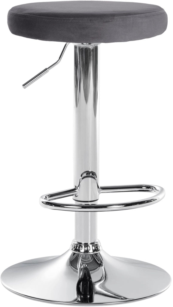 Barhocker Ponte Samt chrom