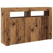 Credenza | Madia | Buffet da pranzo | Armadio da pranzo Legno vecchio 116 x 30 x 75 cm Legno multistrato