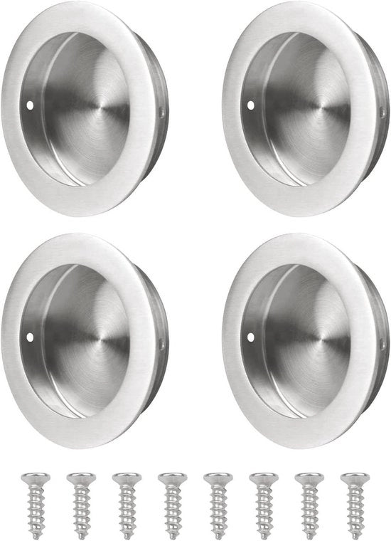 Maniglia Premium Ingeborgata da 69 cm, Acciaio Inossidabile, 4 pezzi - Adatta per porta, armadio, cassettiera