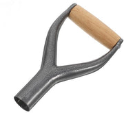Manubrio Tornio Ergonomico a Y - Antiscivolo - Materiale Duraturo - Manubrio Sostituibile - Per Attrezzi da Giardino - Manubrio da Giardino