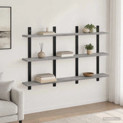 Scaffale da parete Sonoma grigio 102 x 13,5 x 58 cm 8020368