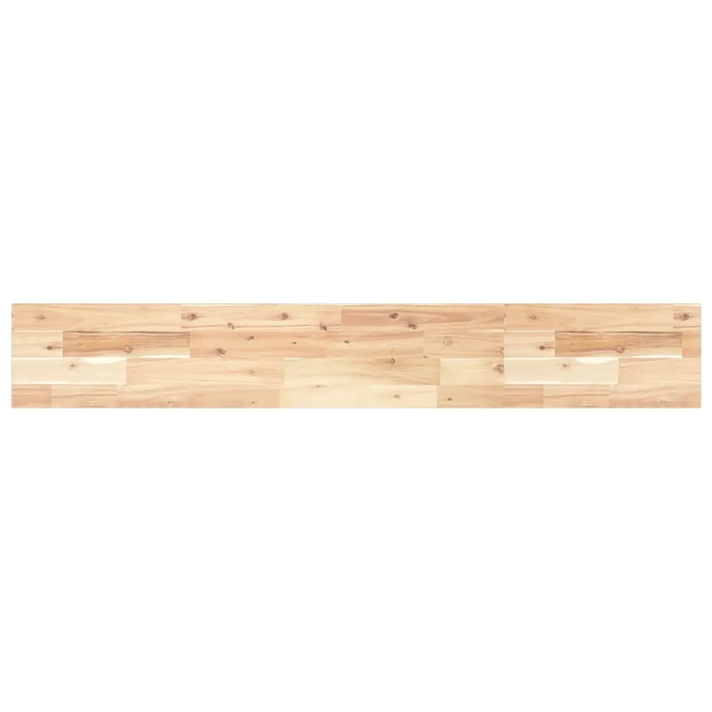 Mensole da Parete 2 pz 160x20x2 cm Legno Acacia Non Trattato 3279360