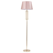 Lampada da Terra VKH188, Rosa, Metallo, 40x40x168,5 cm