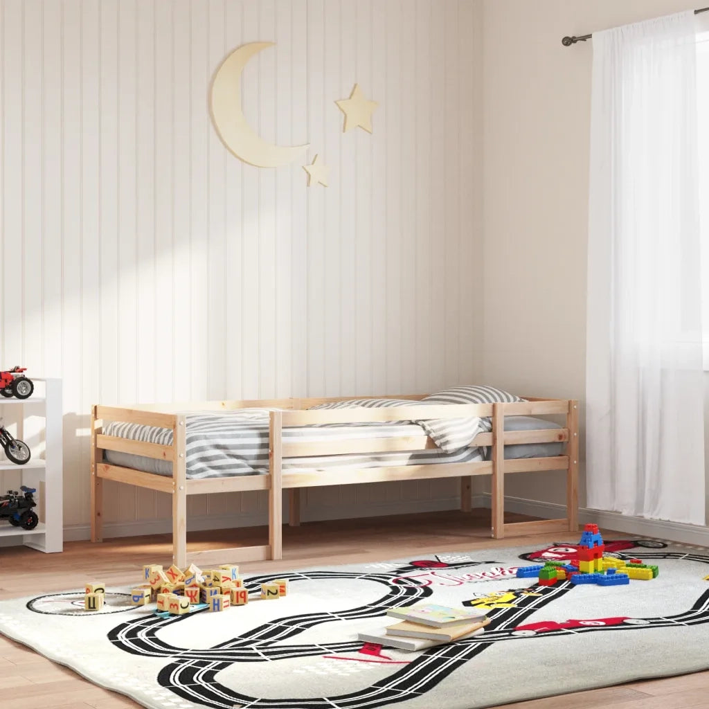 vidaXL Giroletto per Bambini 80x200 cm in Legno Massello di Pino