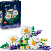 LEGO Botanicals Margherite - Bouquet di Fiori Artificiali con Margherite Finte e Lavanda, Eta 9+