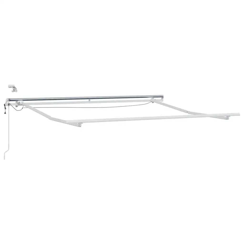 vidaXL Tenda Retrattile Automatica LED Antracite e Bianco 300x250 cm