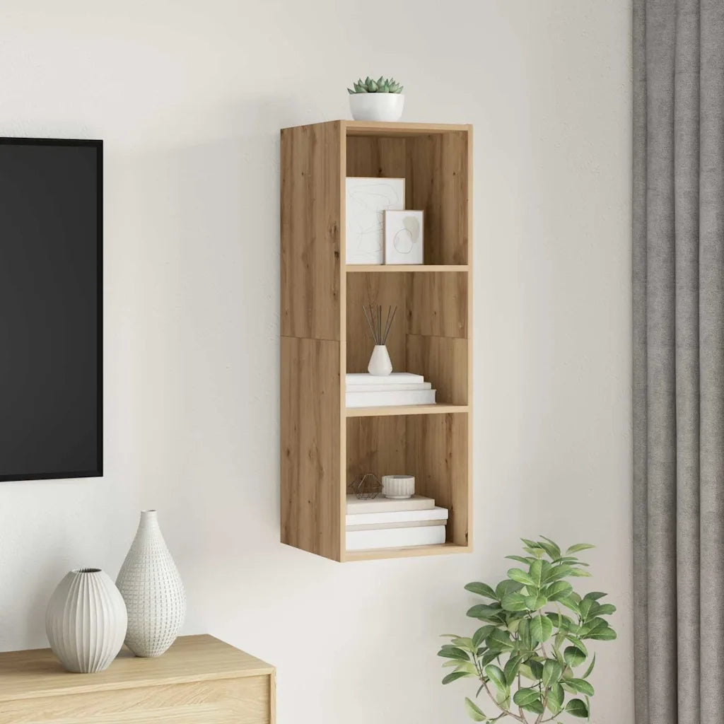 Set mobile TV-Credenza per TV Rovere artigianale 37 x 37 x 107 cm 193864