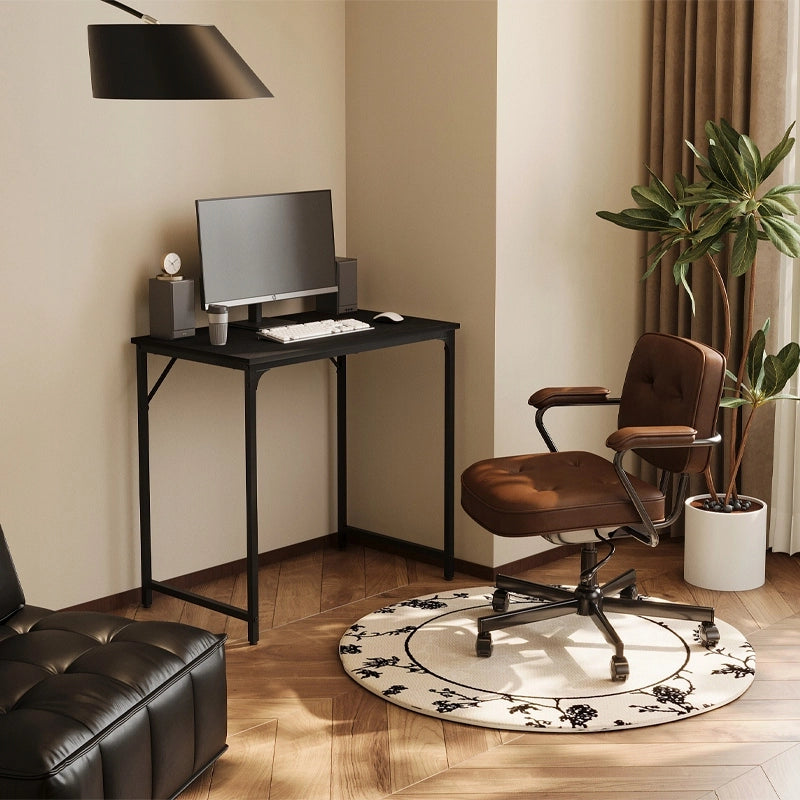 Scrivania per computer – Nera, stile industriale, loft moderno, 80 cm