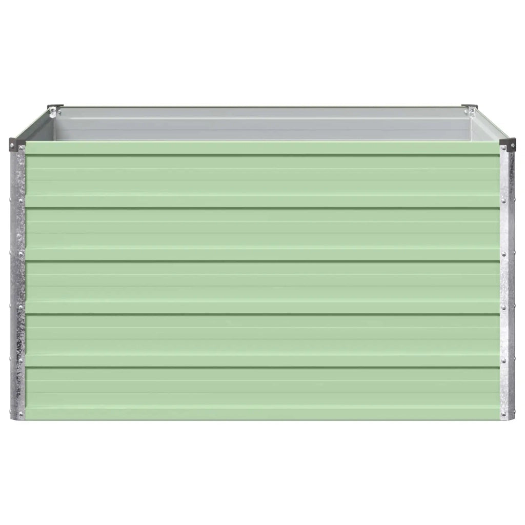 Letto rialzato da giardino Verde Pastello 100 x 80 x 55 cm 8006393