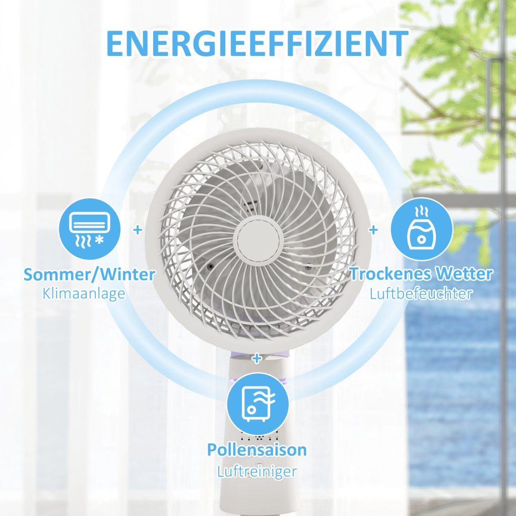 Ventilatore da terra a torre oscillante con telecomando e timer ¨C zephmum ¨C 3 velocit¨¤