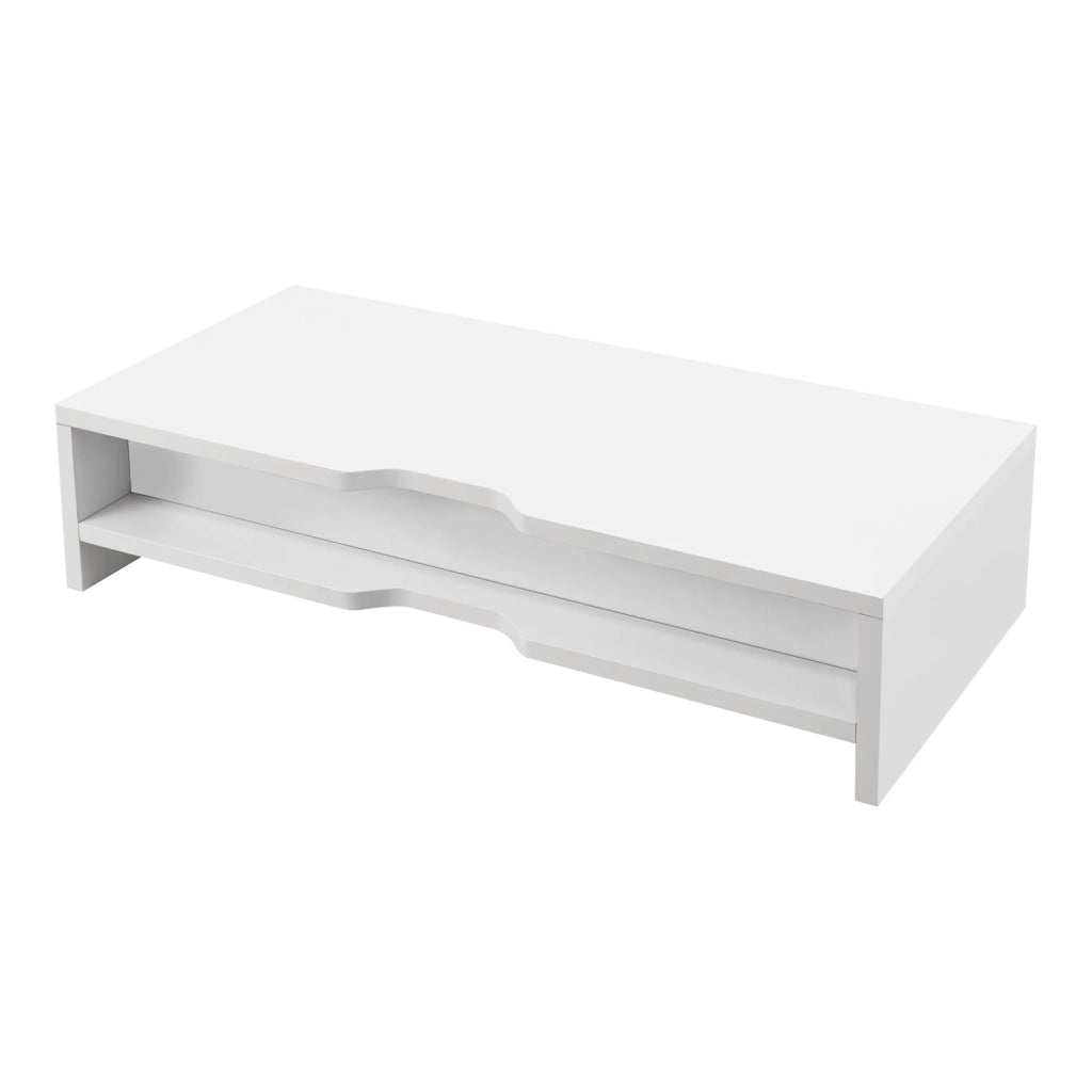Supporto per monitor in MDF 12 x 51 x 25 cm bianco 03_0008225