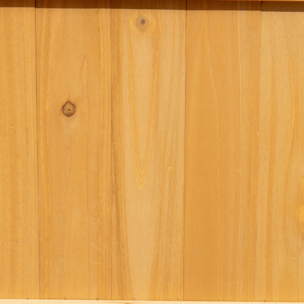 Fioriera da Giardino 90x45x180 cm con Traliccio in Legno d'Abete Giallo