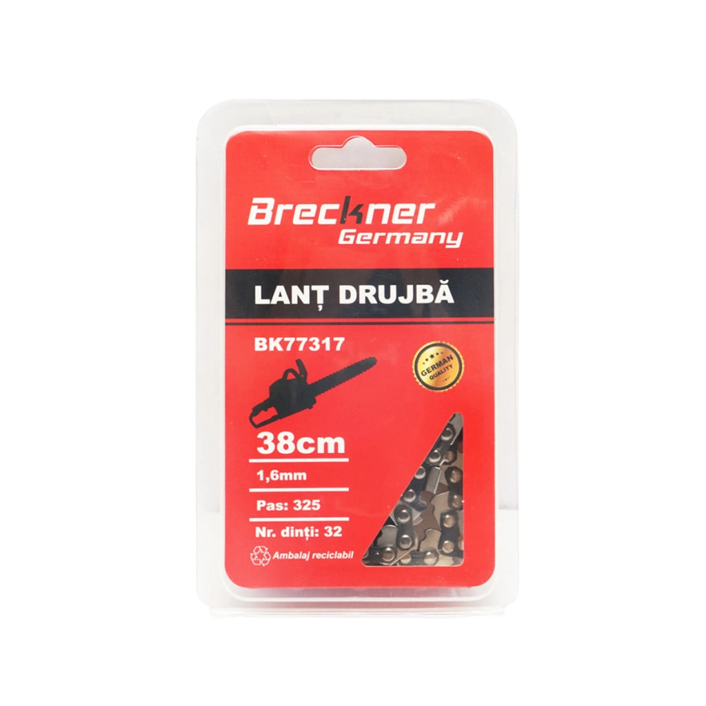 Catena per motosega passo 325, 32 denti, 1,6 mm, lunghezza 38 cm Breckner Germany