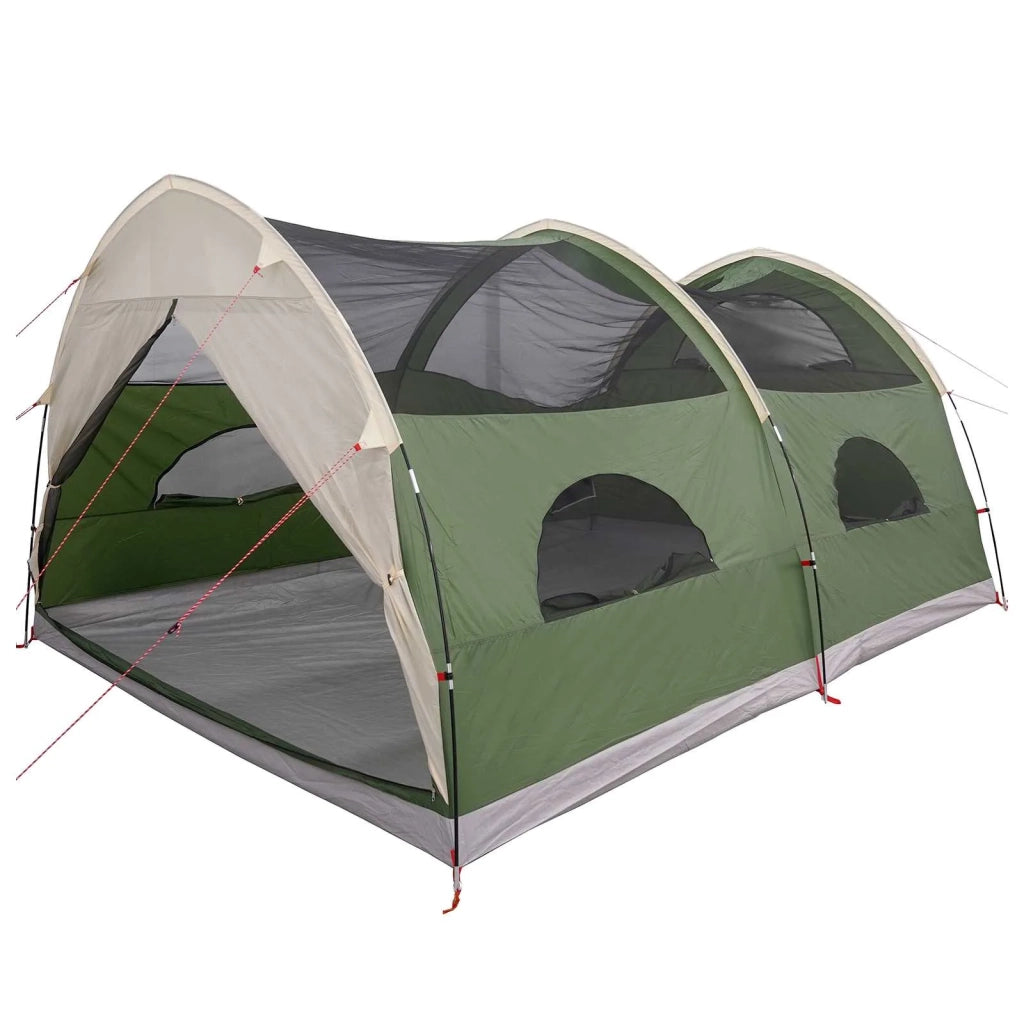 Tenda a tunnel con copertura impermeabile 10 persona Verde 42042238