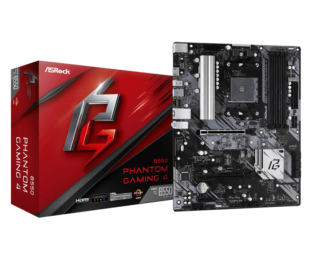 ASROCK B550 PHANTOM GAMING 4 (AM4) (D)