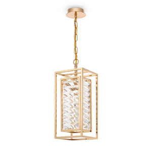 Lampada pendente Neoclassic in Metallo Tening Oro