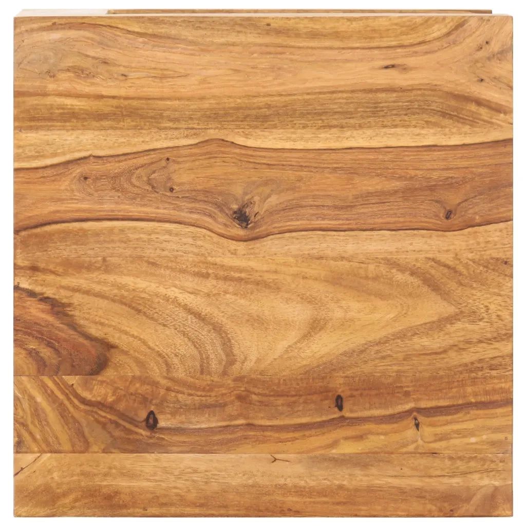 Tavolo da Salotto 45x45x40 cm in Legno Massello di Acacia 320200