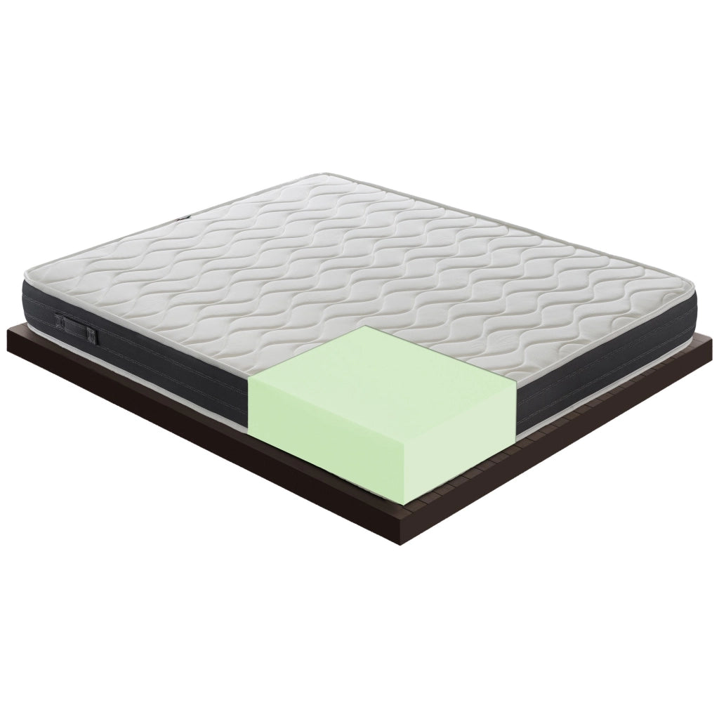 Materasso Piazza e Mezza 120x200 in Memory Foam, Alto 20 cm, 11 Zone di Comfort