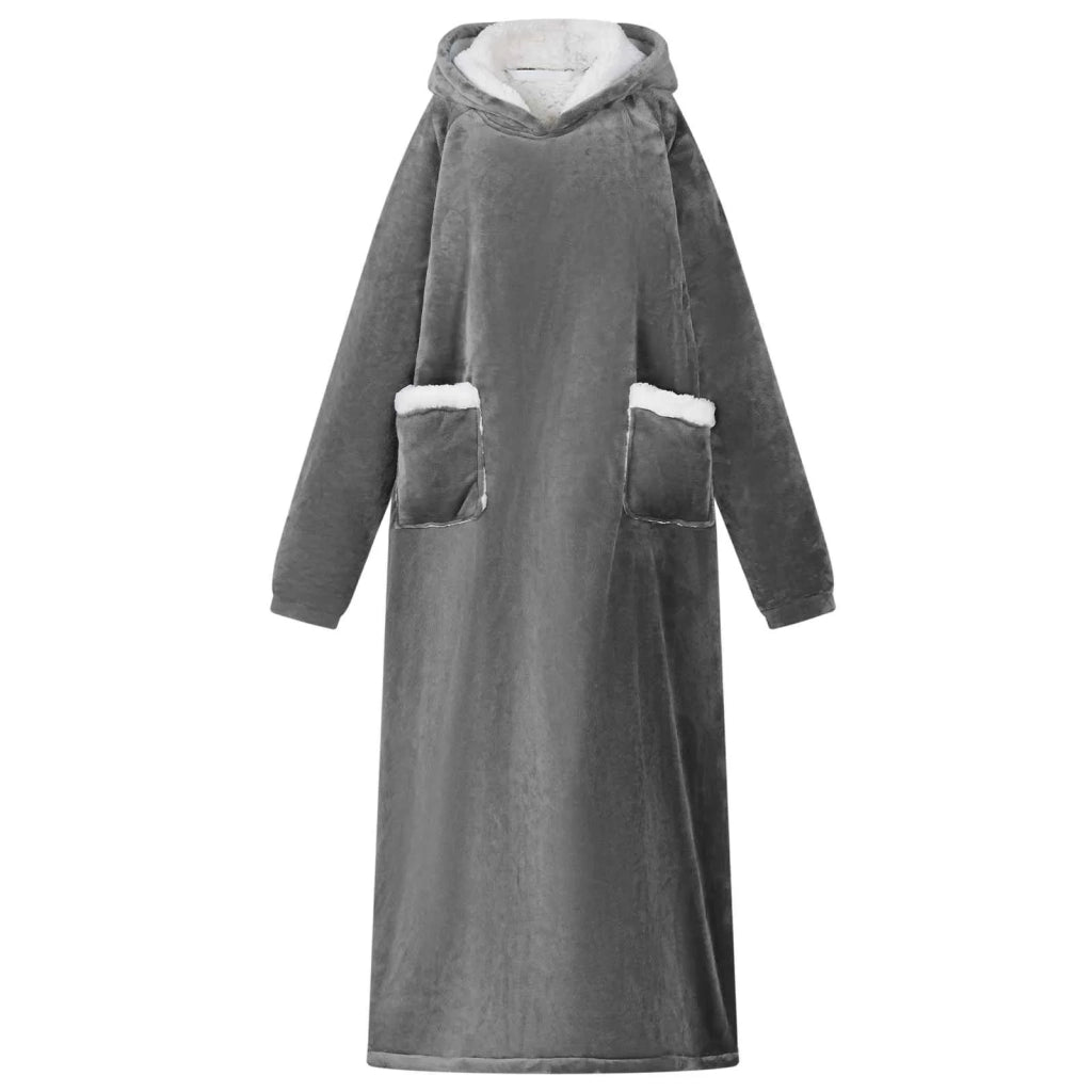 Felpa coperta Grigio scuro M Pile e Flanella CFW1203612
