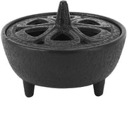 Brander per Incenso in Acciaio Inox - Porta Incenso - Terapia per l'Olfo - Meditazione - Guarigione Spirituale - Utilizzo Sicuro e Facile