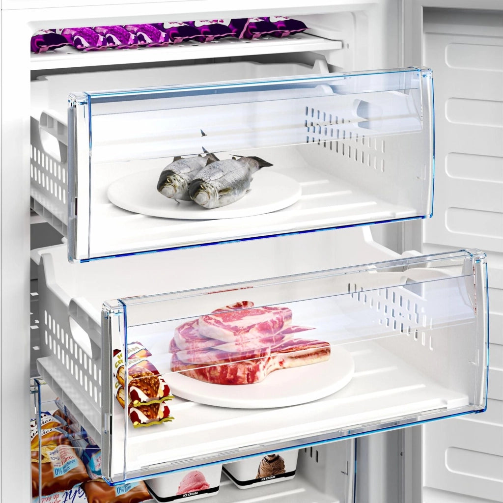 Beko RFSA240M41WN: Congelatore Verticale, Statico, 215 L, 59.5 cm