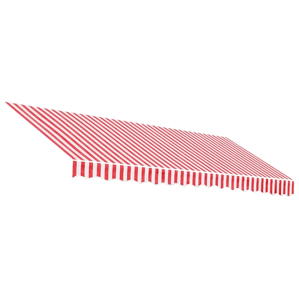 Tessuto di Ricambio per Tenda Strisce Rosse e Bianche 4x3 mcod mxl 91949