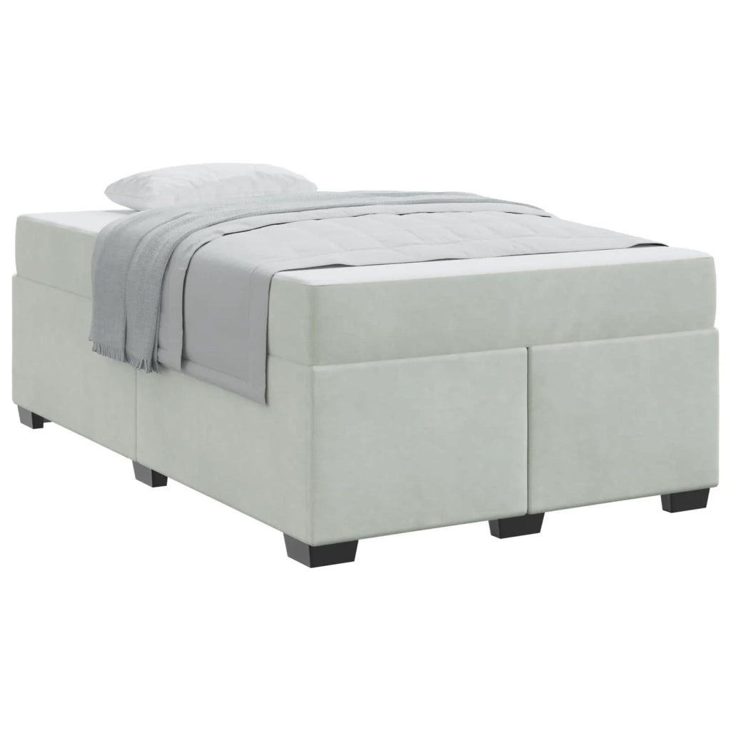 Struttura del letto Grigio chiaro 120 x 190 cm Tessuto 3399278