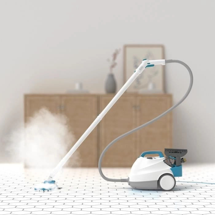 BLACK+DECKER - BHSMP2314-QS - Pulitore a vapore multifunzione a slitta 2300W - Serbatoio: 1,2L - Cavo: 8m - 14 accessori