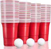Bicchieri da Birra Party 250 pezzi 473 ml 16 oz Extra Resistenti per Kamperen Beer Pong