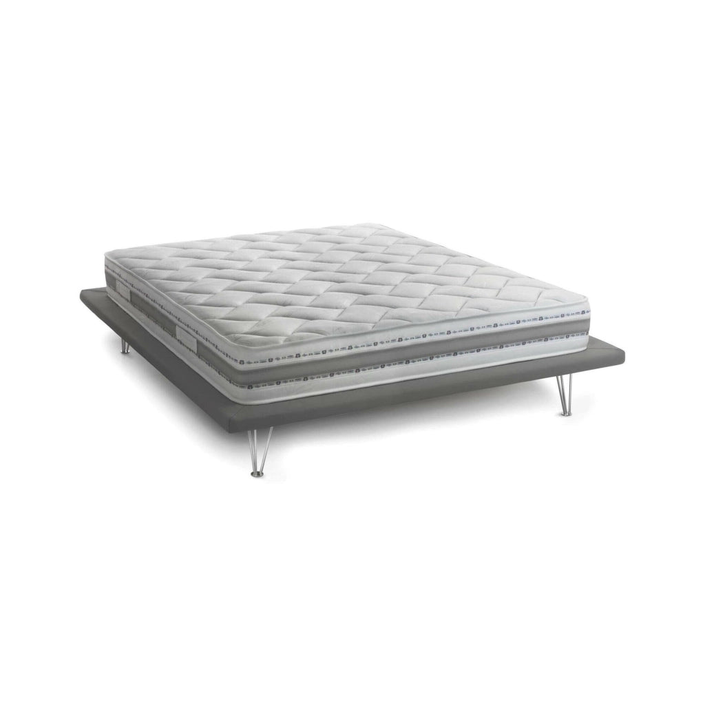 Anselmo, Materasso Singolo Sfoderabile Made in Italy, 190x80x21h cm Bianco