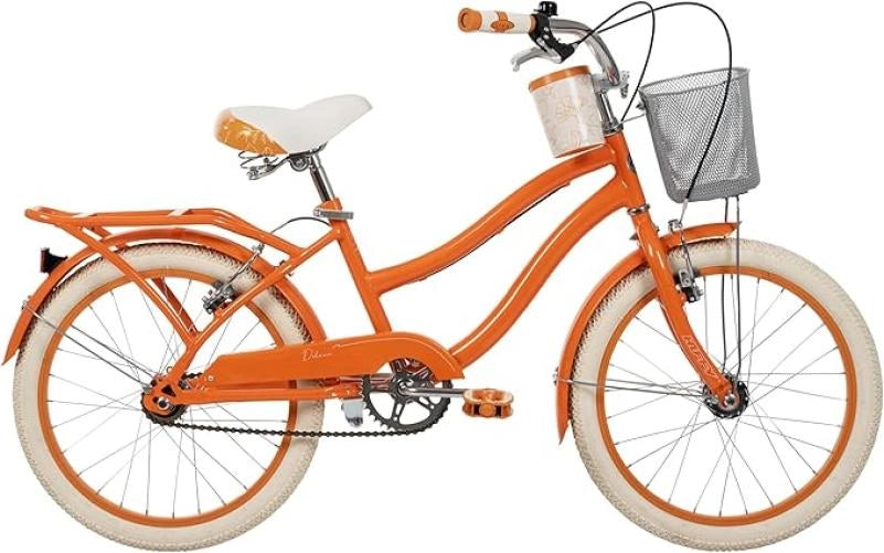 Bicicletta 20` Cruise Deluxe,Colore Arancio,Huffy