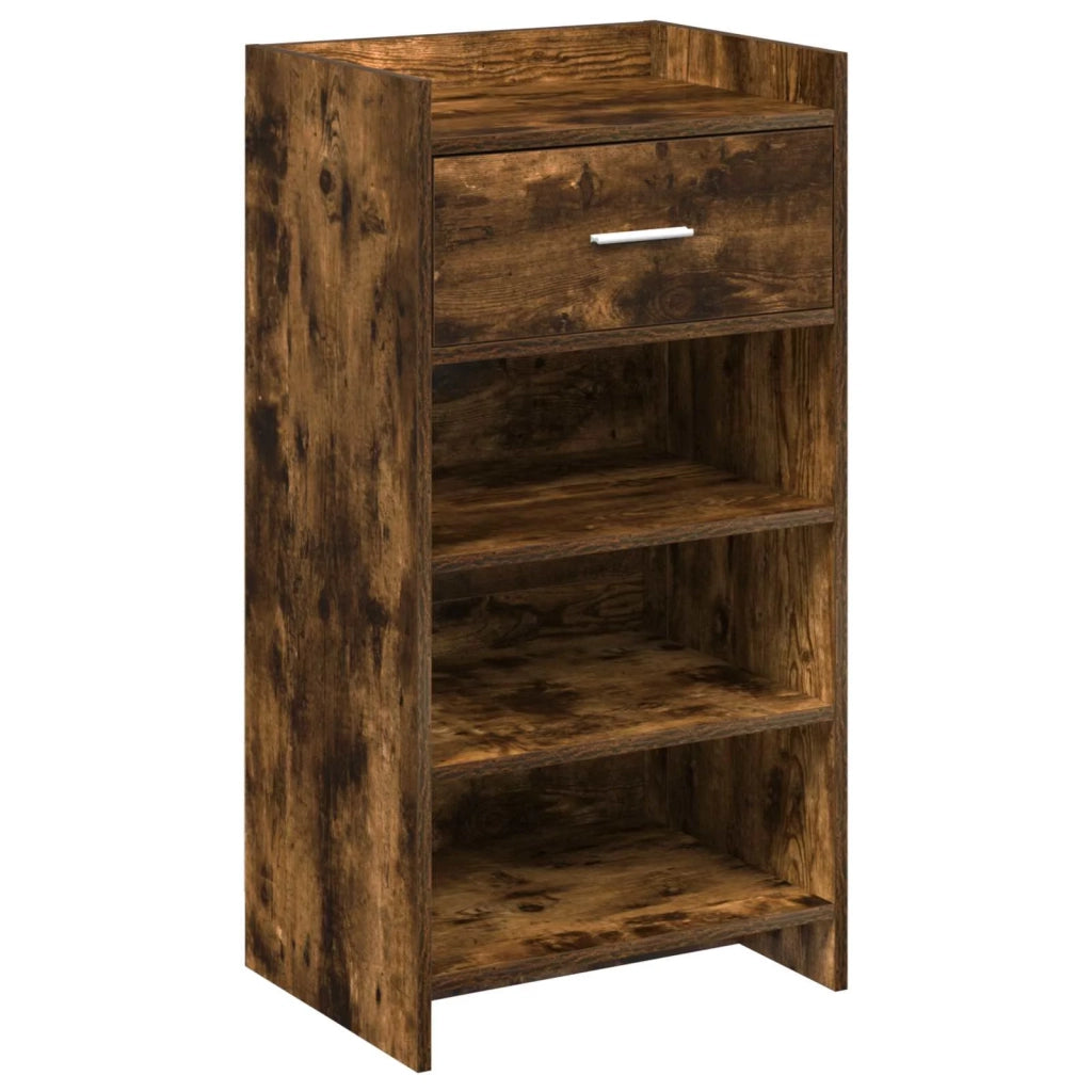 Mobile per scarpe con cassetto Rovere Fumo 48 x 36 x 92 cm 8011351