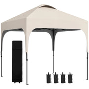 Gazebo da giardino ¨C zephmum ¨C 2.5x2.5m Oxford anti UV50+ pieghevole