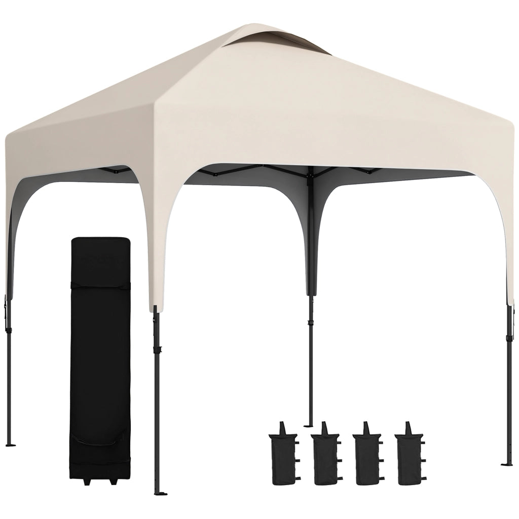 Gazebo da giardino ¨C zephmum ¨C 2.5x2.5m Oxford anti UV50+ pieghevole
