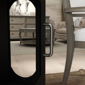 Camino a Bioetanolo da Pavimento Autoportante 43x25x68 cm Bruciatore da 1,2L in Acciaio Inox Nero