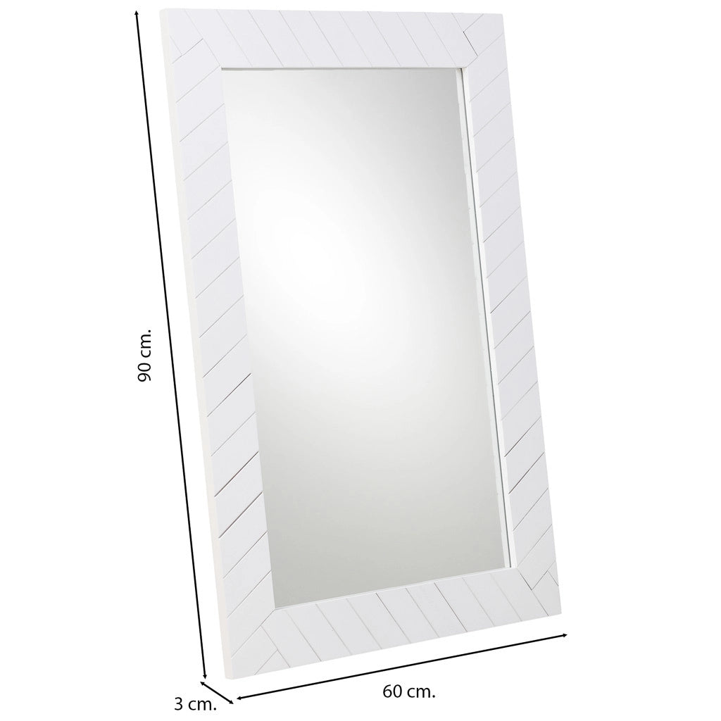 Specchio bianco 60x3x90