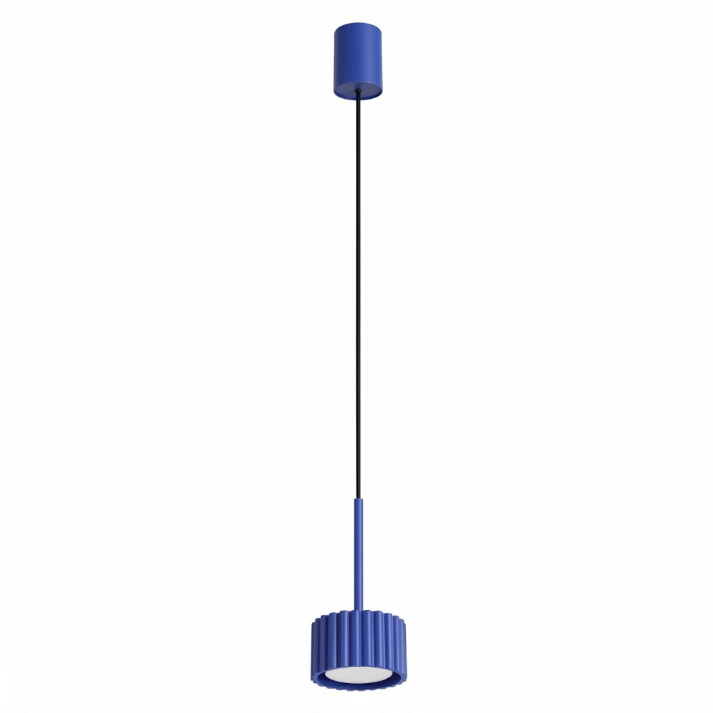 Lampada a sospensione AURA 1 oltremare Gx53