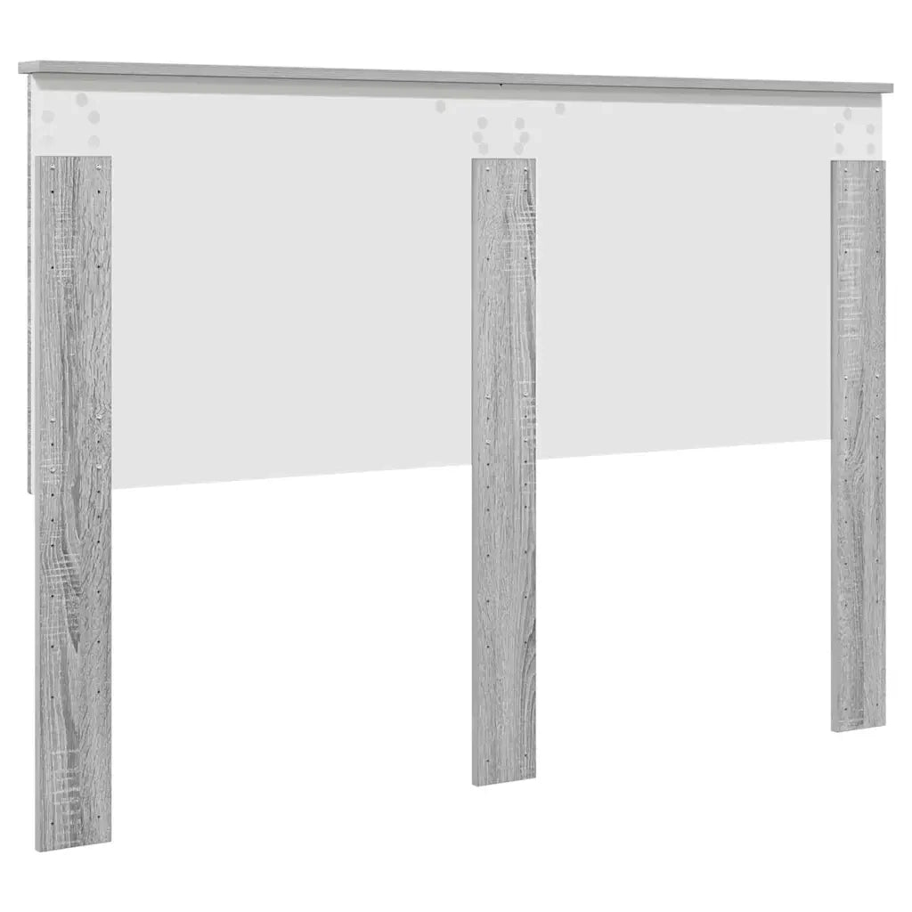 Testiera-Testata-Testiera Decorativa Grigio Sonoma 160 cm Legno multistrato 921425