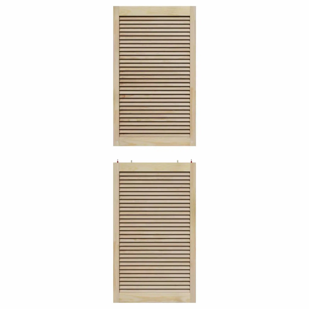 Porta per Armadio con porta 2 pcs Naturale 201 x 2,1 x 59,5 cm 42019277