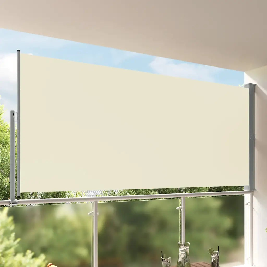 Tenda da Sole Laterale Retrattile 160 x 300 cm Crema cod mxl 7861