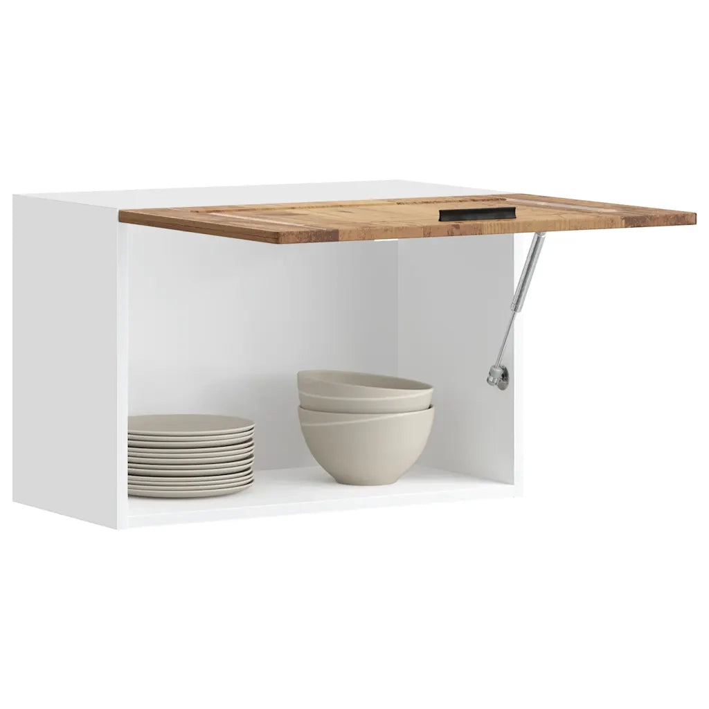 vidaXL Pensile da Cucina Porto Legno Vecchio in Legno Multistrato