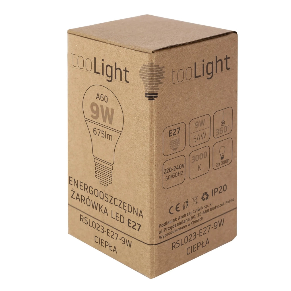 Bulbo Led Rsl023 E27 9w Warm