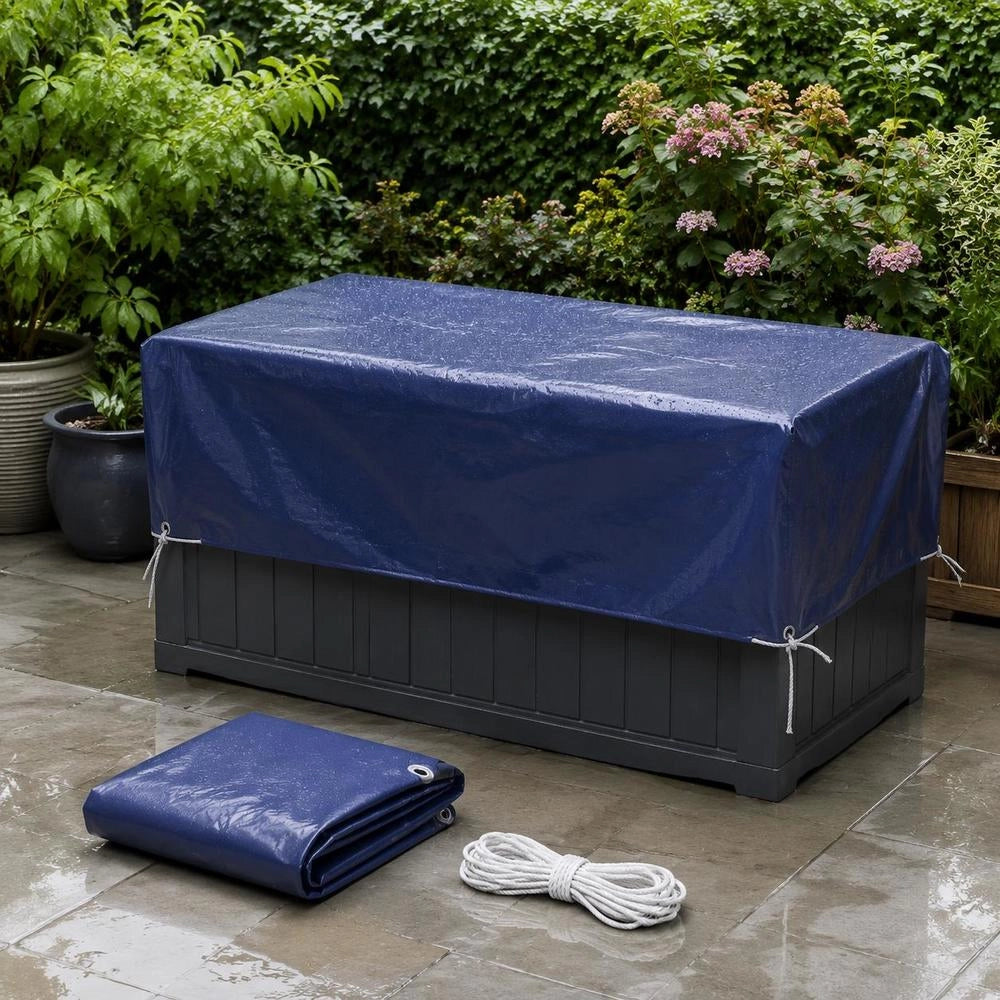 Tarpaulin 650 G/square Meter 4x8 M Blue