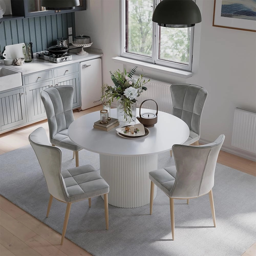 tavolo da pranzo allungabile Calero, Bianco, 120 x 60 cm Estensibile
