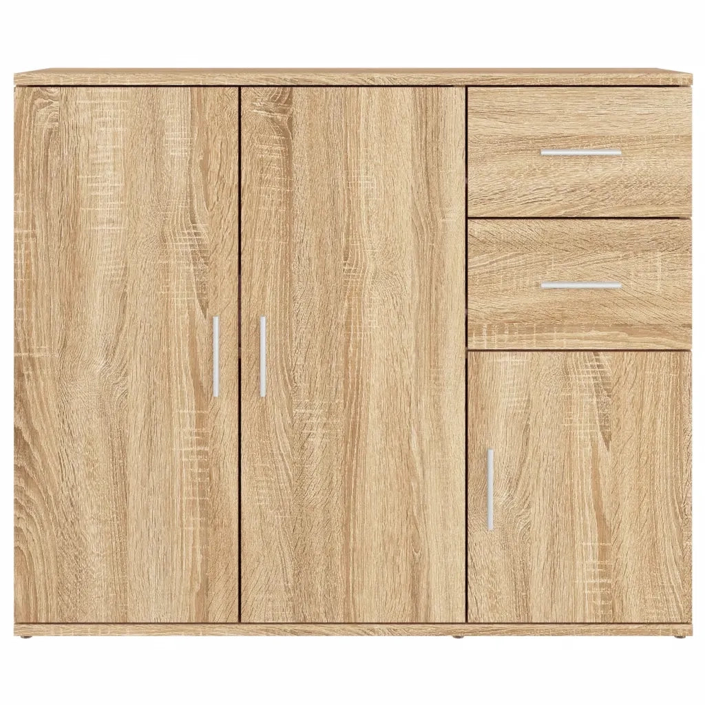 Credenza | Madia | Buffet da pranzo | Armadio da pranzo Rovere Sonoma 91x29,5x75 cm Legno ingegnerizzato