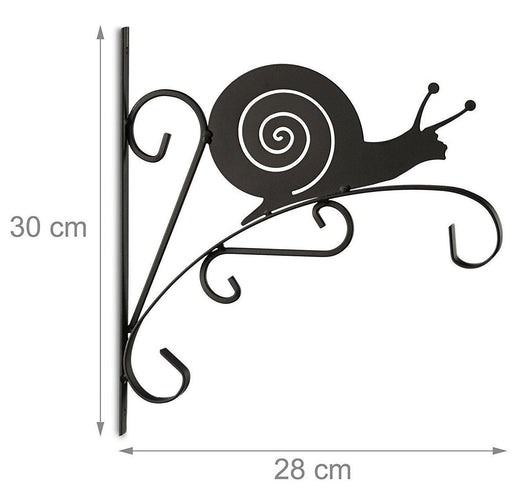 Gancio da muro per piante da giardinaggio vaso da fiori in metallo decorazione da giardino 2013103