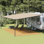 Tappeto da Tenda Sabbia 400x800 cm HDPE 4002307