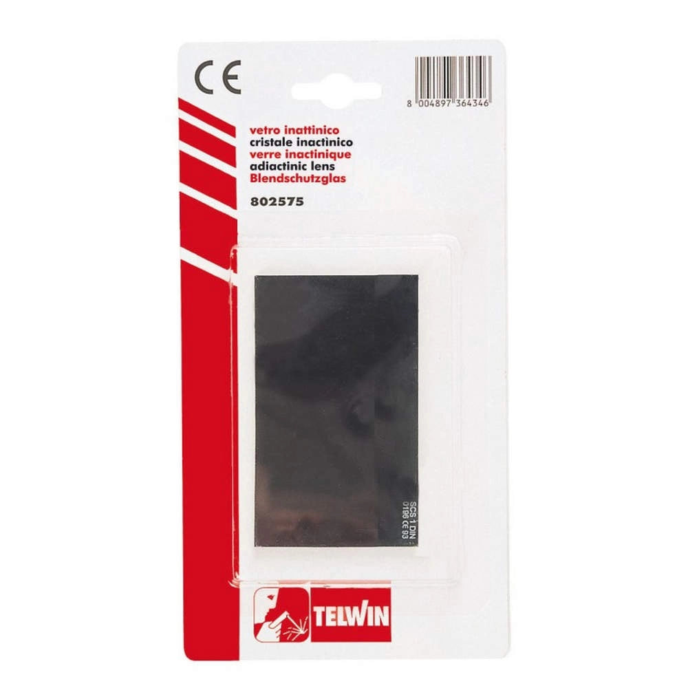Vetro Inattinico Ricambio Maschere Saldatura 51x107 Mm Telwin