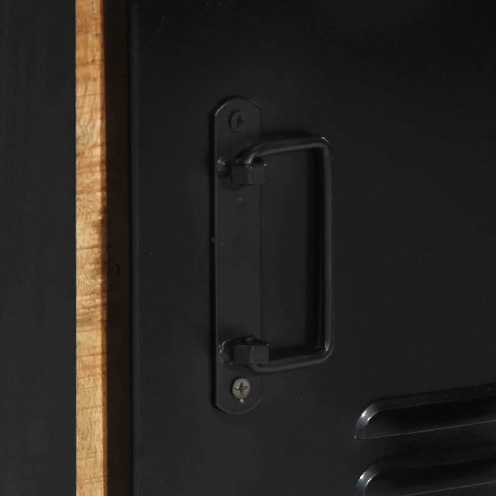 Mobiletto da bagno moderno e compatto 40 x 35 x 75 cm funzionale stile chic legno di mango marrone 02_0057643